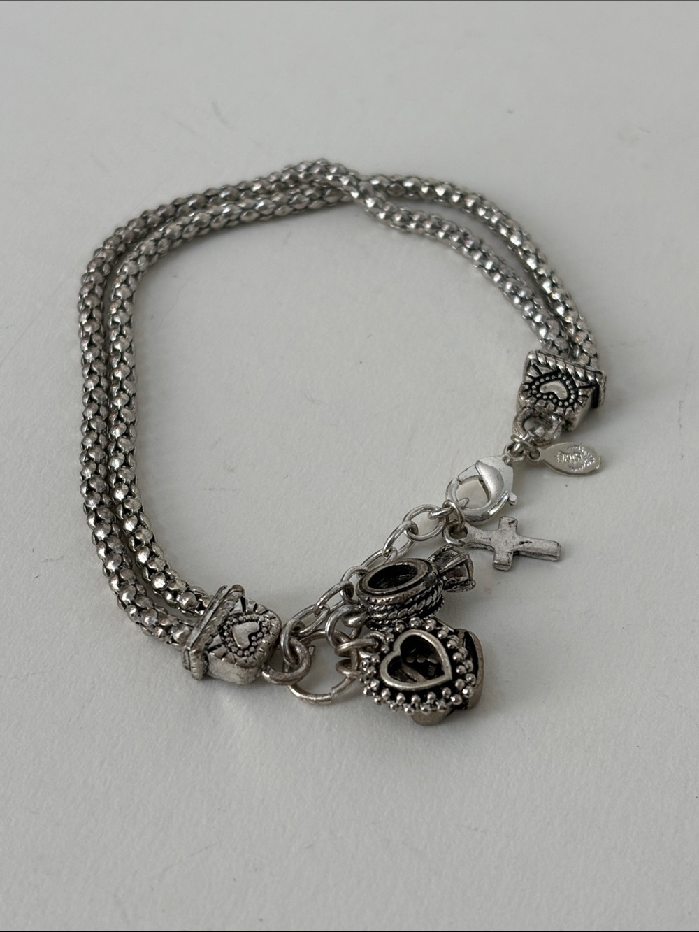 Premier Designs Bracelet | Silver Tone |  Adjustable | Adorable Charms